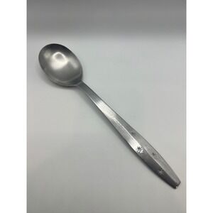 Vintage Regent Sheffield Starburst Stainless Steel Serving Spoon Kitchenware